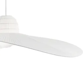 Suspension ID-MADAME SP1 E27 LED lustre noir métal blanc mat lustre moderne intérieur sombrero