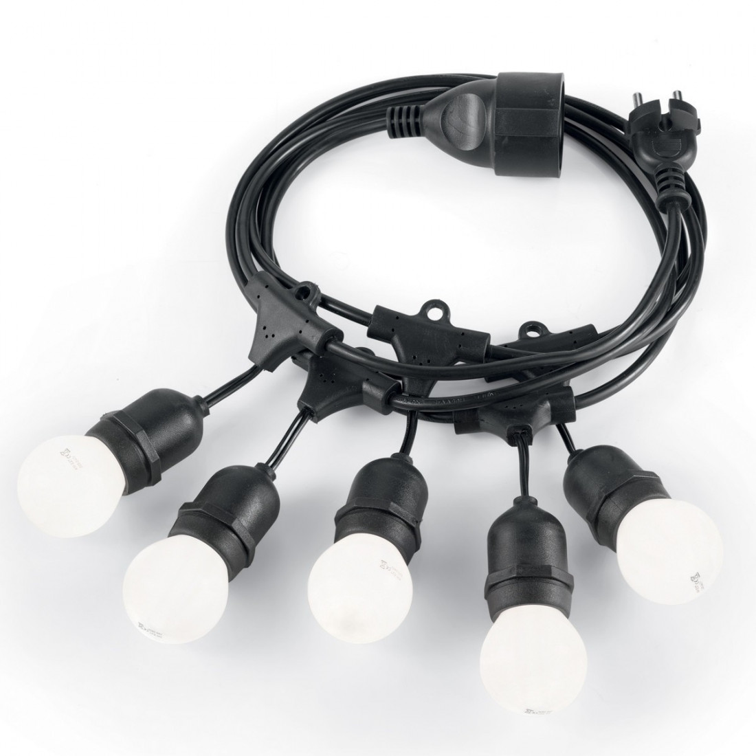 Ampoule sphérique spécifique pour guirlande lumineuse IP44