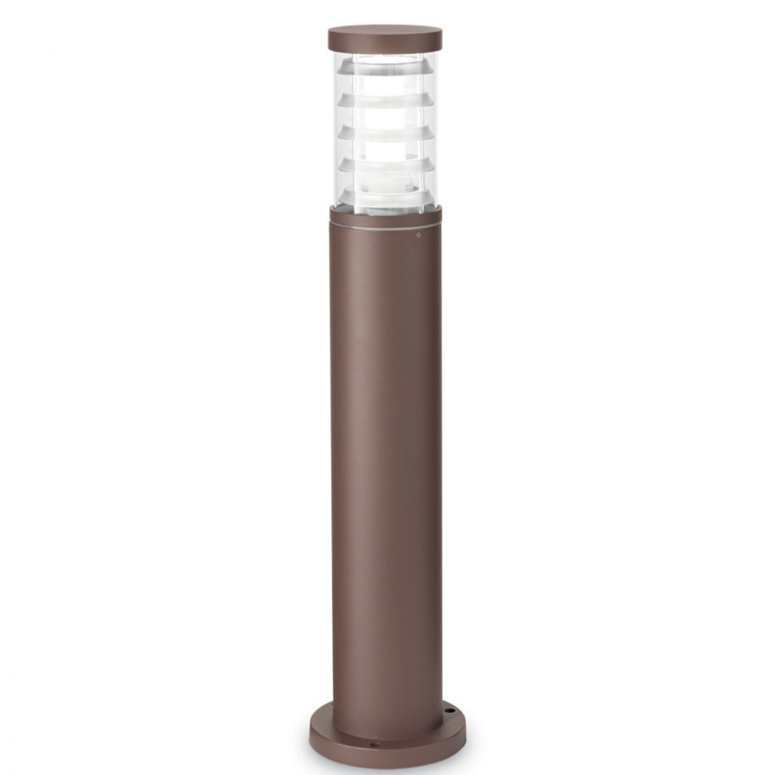 Borne ID-TRONCO PT1 BIG E27 LED 80.5CM aluminium marron café mât moulu extérieur classique