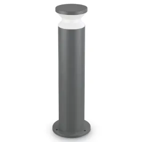 Marker ID-TORRE PT1 SMALL 15W E27 LED IP44 22H anthracite blanc aluminium noir plastique lampadaire extérieur