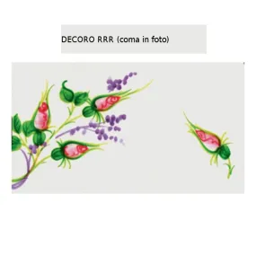 Abat-jour FE-PISA C1209 E14 LED metallo ceramica artigianale dipinta lampada tavolo classica rustica interno