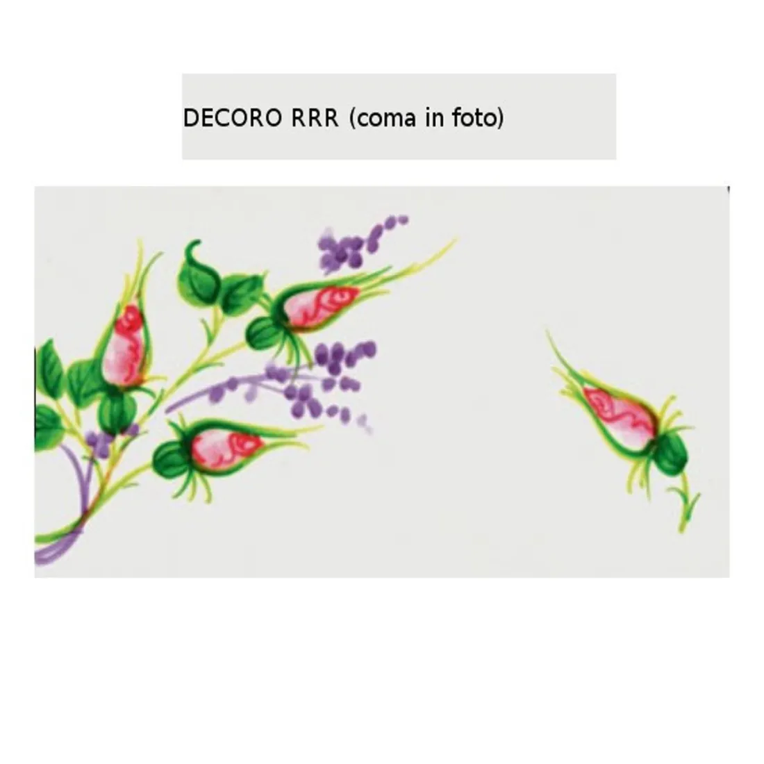 Abat-jour FE-PISA C1209 E14 LED metallo ceramica artigianale dipinta lampada tavolo classica rustica interno