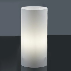 Zylinder abat-jour aus Kunststoff, weißem Methacrylat, Farben, E27 LED.