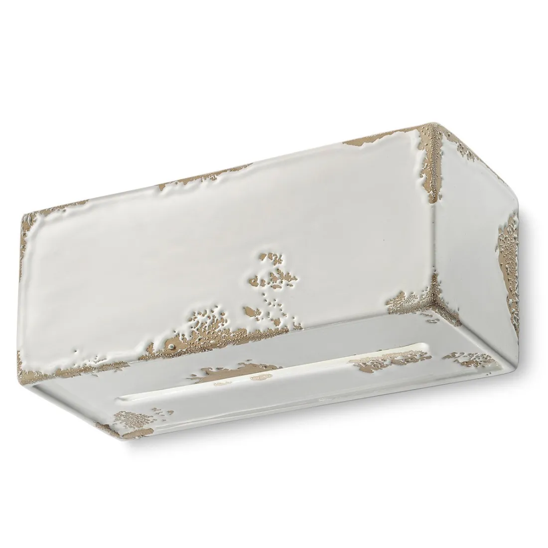 FE-VINTAGE VAGUE RETRO C1418 E27 Applique LED rectangulaire en céramique avec applique murale artisanale