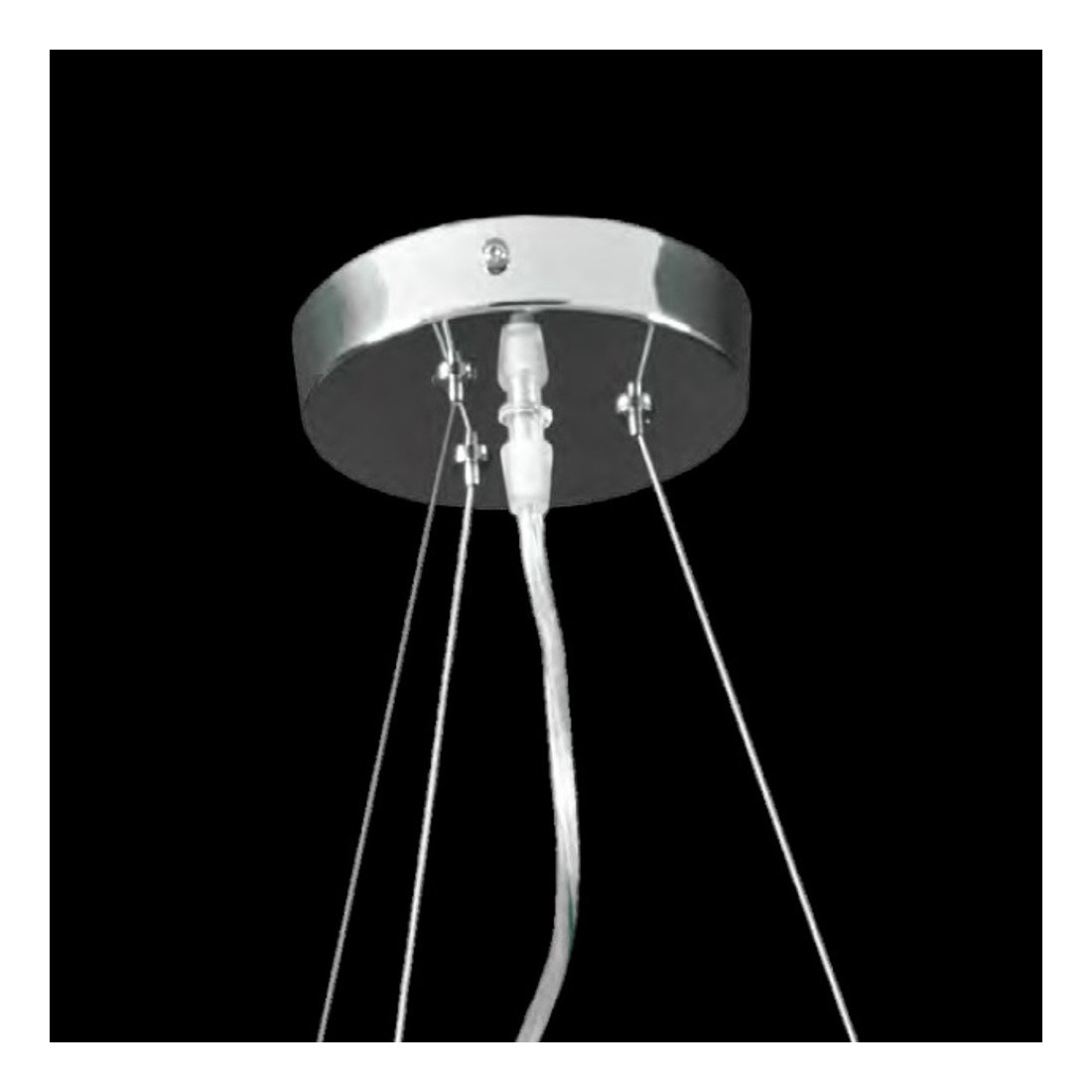 Sospensione PD-TRESOR 217 SM E27 LED 40CM cristallo lampadario gocce pendagli interno moderno