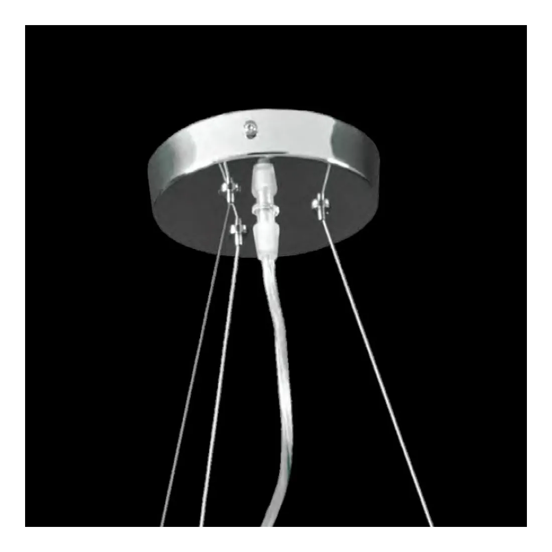 Sospensione PD-TRESOR 217 SM E27 LED 40CM cristallo lampadario gocce pendagli interno moderno