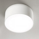 Plafoniera alluminio metacrilato Gea Led CLOE 65 GPL241N LED lampada soffitto bianco moderna IP20