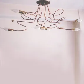 Plafón rústico Lampadari...