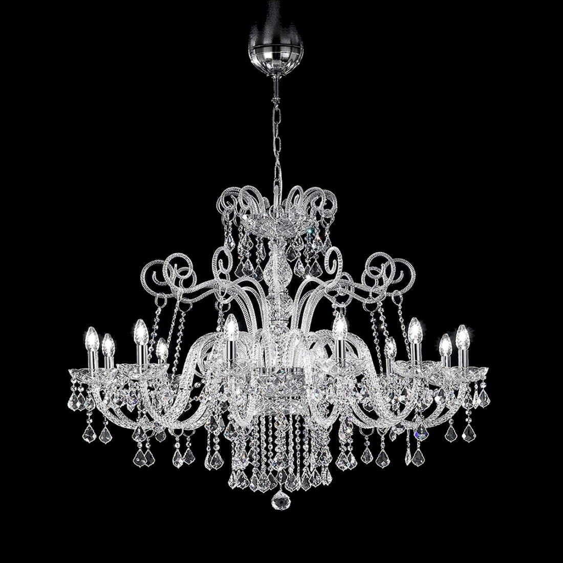 Lampadario SY-DANDOLO 947 E14 LED classica vetro murano sospensione interno Lampadario SY-DANDOLO 947 E14 LED classica vetro murano sospensione interno