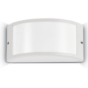 Applique Ideal Lux REX 1 AP1 E27 LED IP44 alluminio lampada parete moderna esterno