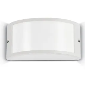 ID-REX 1 AP1 E27 LED applique murale IP44 anthracite aluminium blanc acrylique applique murale moderne bande externe