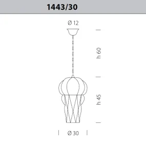 Lampadario classico Sylcom...