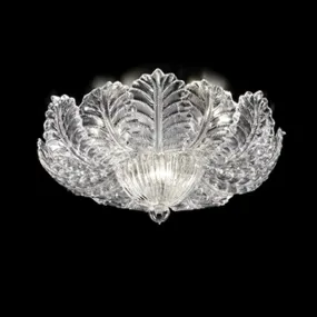 Plafoniera SY-LOREDAN 1400 64 E27 E14 LED vetro graniglia murano veneziano lampada soffitto classica interno