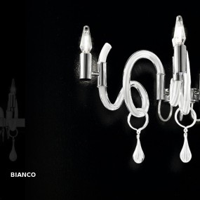 Lustre classique en verre de Murano Sylcom STREET 2001 6 E14 LED