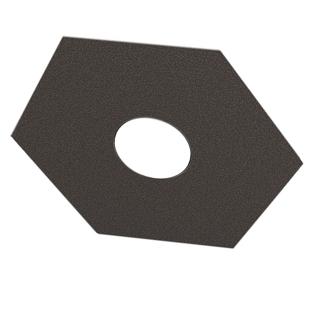 Applique TP-HEXAGON 1142 1L GX53 LED metallo esagonale lampada parete soffitto moderna interno