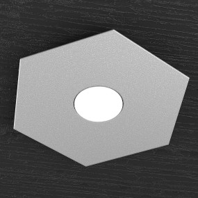 Applique TP-HEXAGON 1142 1L GX53 LED metallo esagonale lampada parete soffitto moderna interno