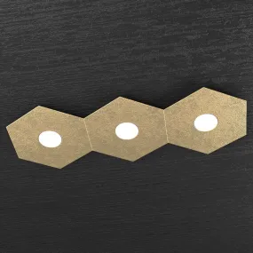 Plafonnier TP-HEXAGON 1142 3L GX53 LED applique murale hexagonale en métal plafond intérieur moderne
