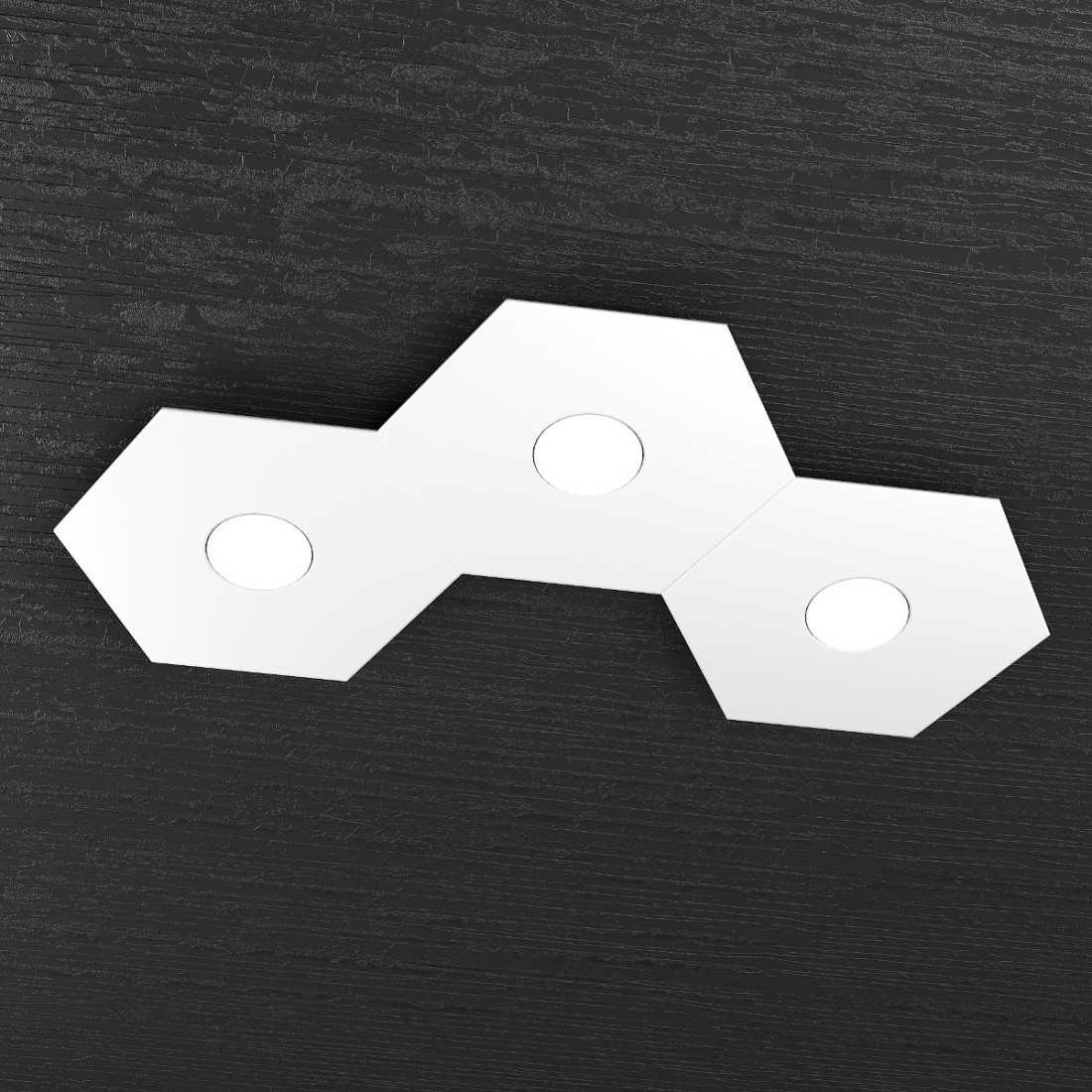 Plafonnier TP-HEXAGON 1142 3L GX53 LED applique murale hexagonale en métal plafond intérieur moderne