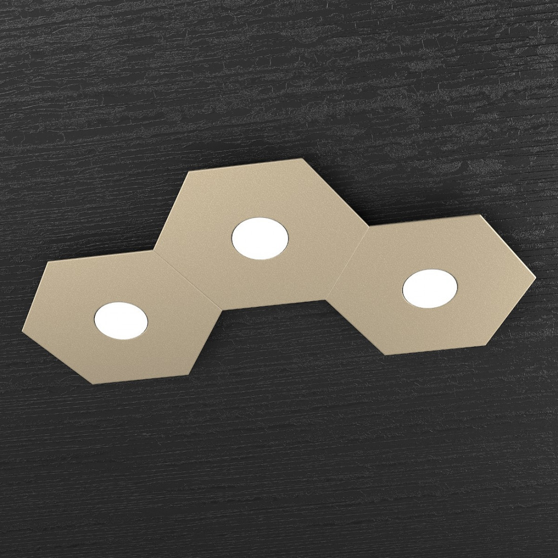 Plafonnier TP-HEXAGON 1142 3L GX53 LED applique murale hexagonale en métal plafond intérieur moderne