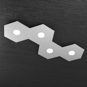 Plafonnier TP-HEXAGON 1142 4L A2 GX53 LED applique murale hexagonale en métal plafond intérieur moderne