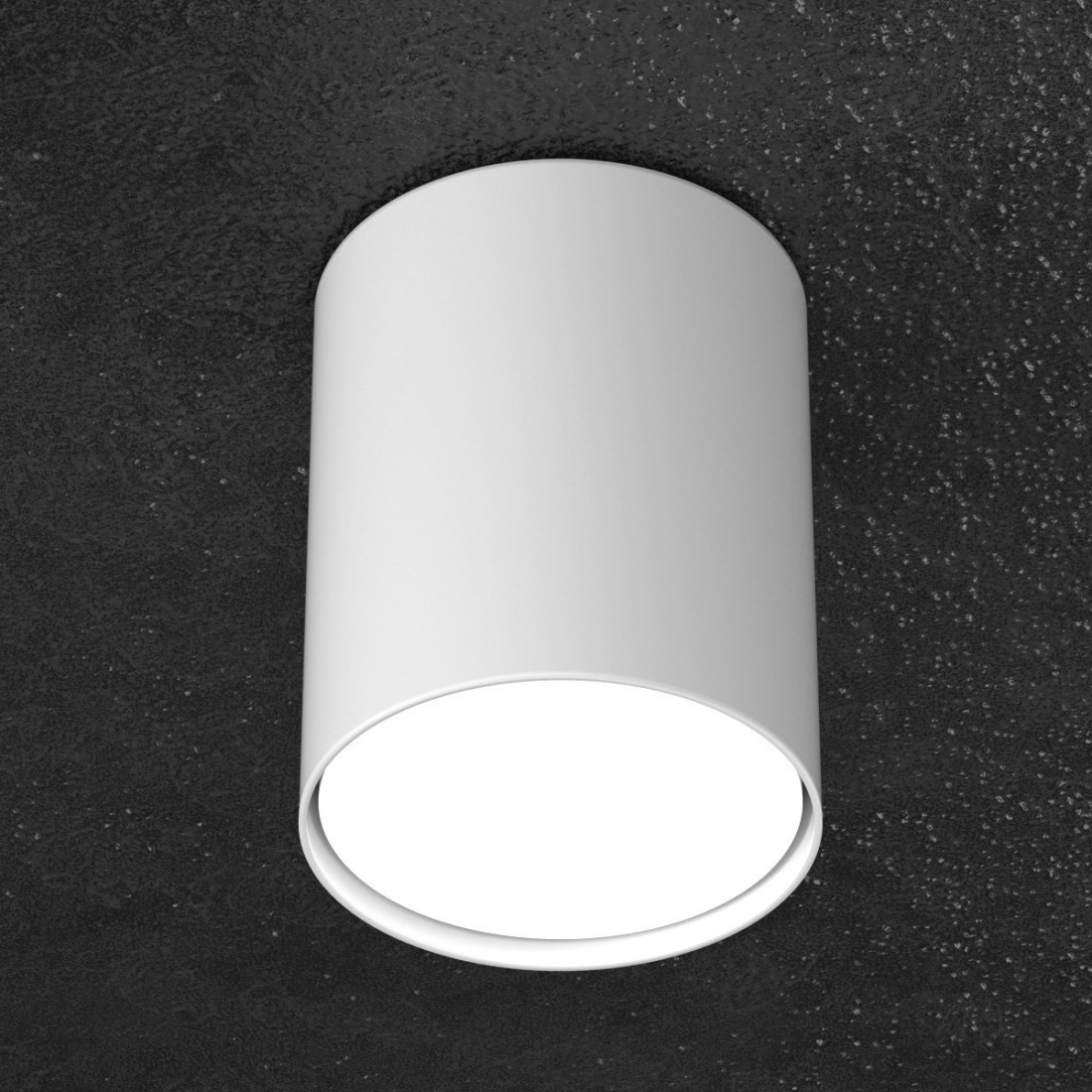 Plafoniera TP-SHAPE 1143 PL10 GX53 LED 10H metallo bianco grigio sabbia lampada soffitto cilindro moderna interno