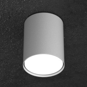 Plafoniera TP-SHAPE 1143 PL10 GX53 LED 10H metallo bianco grigio sabbia lampada soffitto cilindro moderna interno