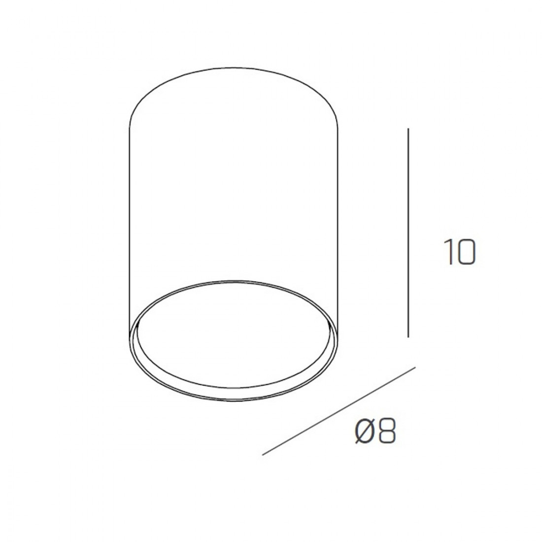 Plafoniera SHAPE 1143 PL10 Top Light