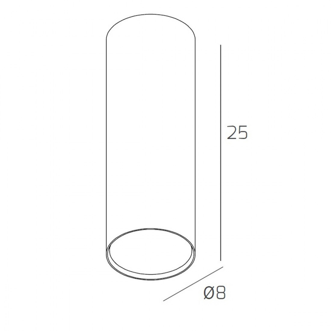 Plafoniera SHAPE 1143 PL25 Top Light