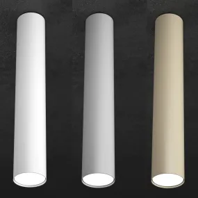 Plafonnier TP-SHAPE 1143 PL50 GX53 LED 50H blanc métal gris sable lampe plafonnier cylindre intérieur moderne
