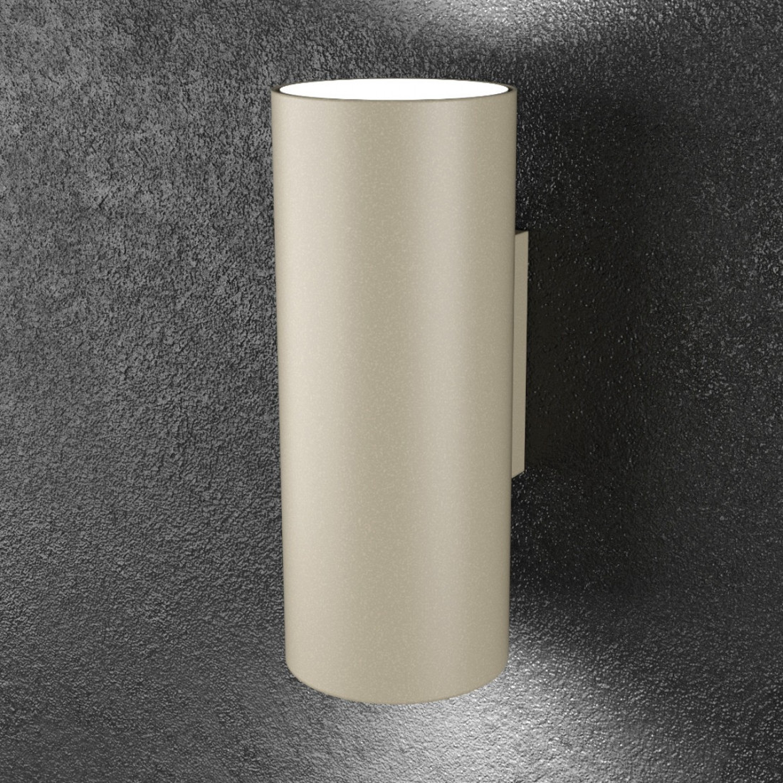 Applique TP-SHAPE 1143 AG GX53 LED métal blanc gris sable lampe mur cylindre intérieur moderne