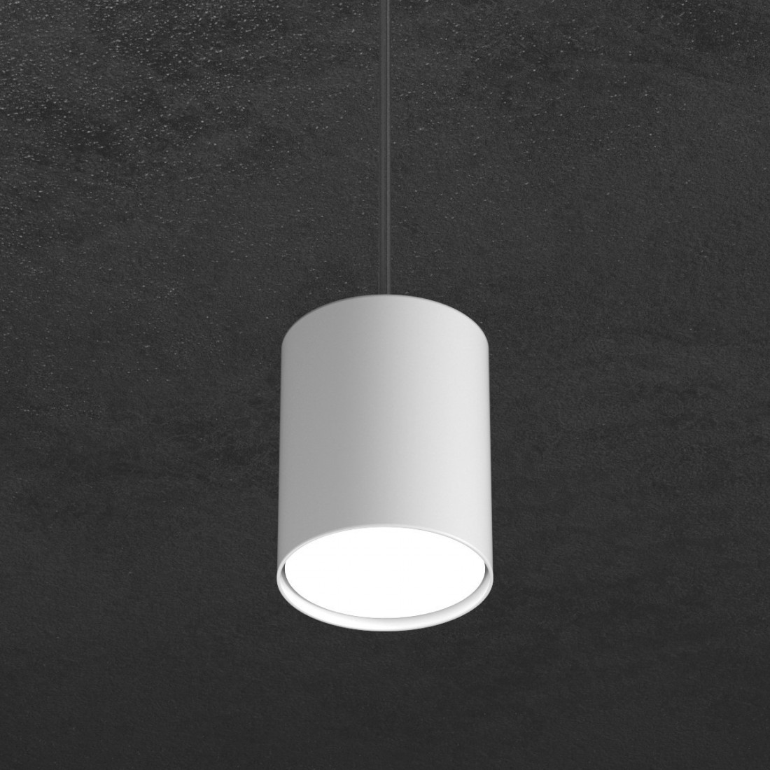 Sospensione TP-SHAPE 1143 S10 GX53 LED metallo bianco grigio sabbia lampada parete cilindro moderna interno