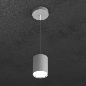 Sospensione TP-SHAPE 1143 S10 GX53 LED metallo bianco grigio sabbia lampada parete cilindro moderna interno