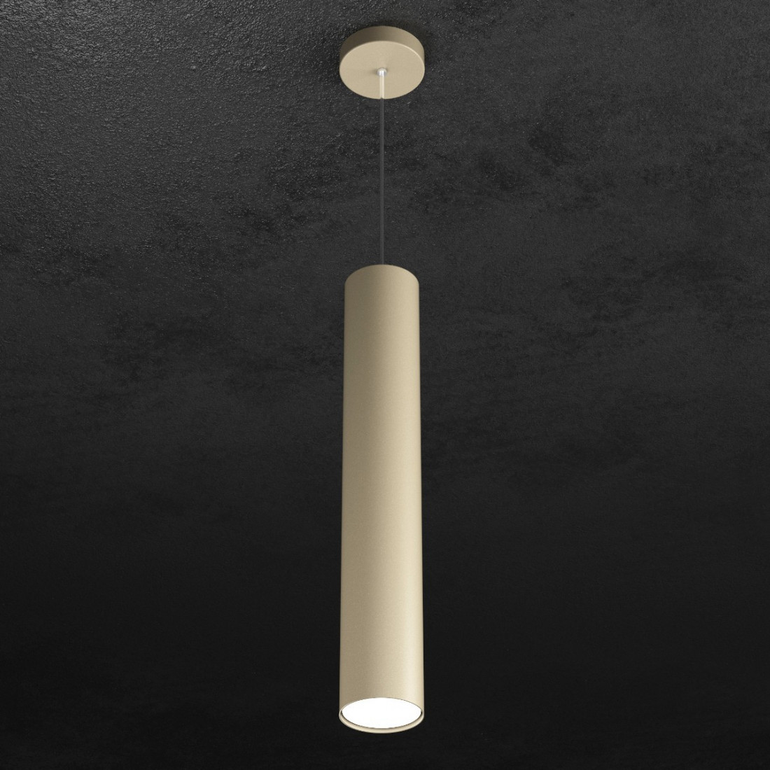 Sospensione TP-SHAPE 1143 S50 GX53 LED metallo bianco grigio sabbia lampada parete cilindro moderna interno