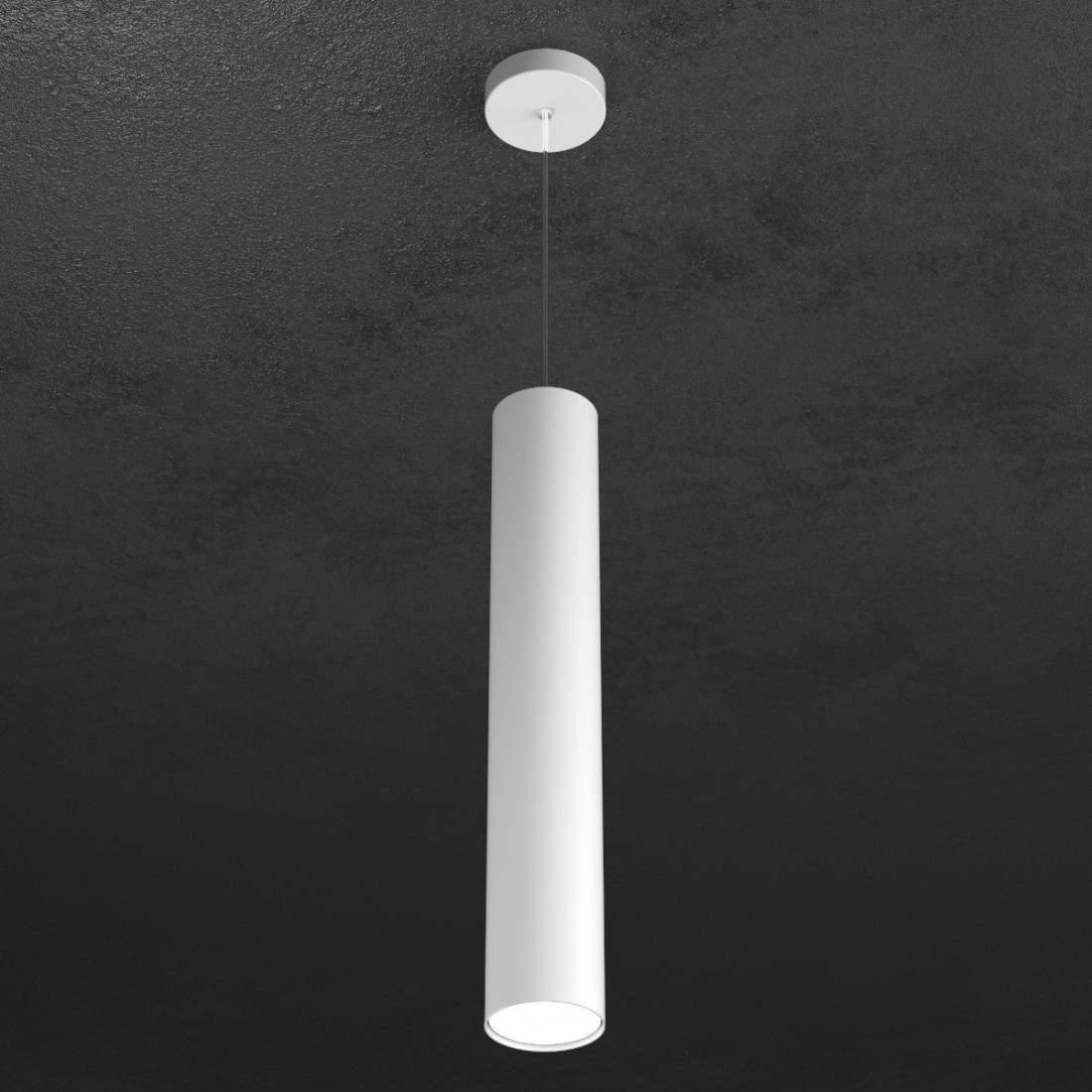 Sospensione TP-SHAPE 1143 S50 GX53 LED metallo bianco grigio sabbia lampada parete cilindro moderna interno