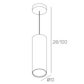 Sospensione SHAPE 1143 S25 Top Light