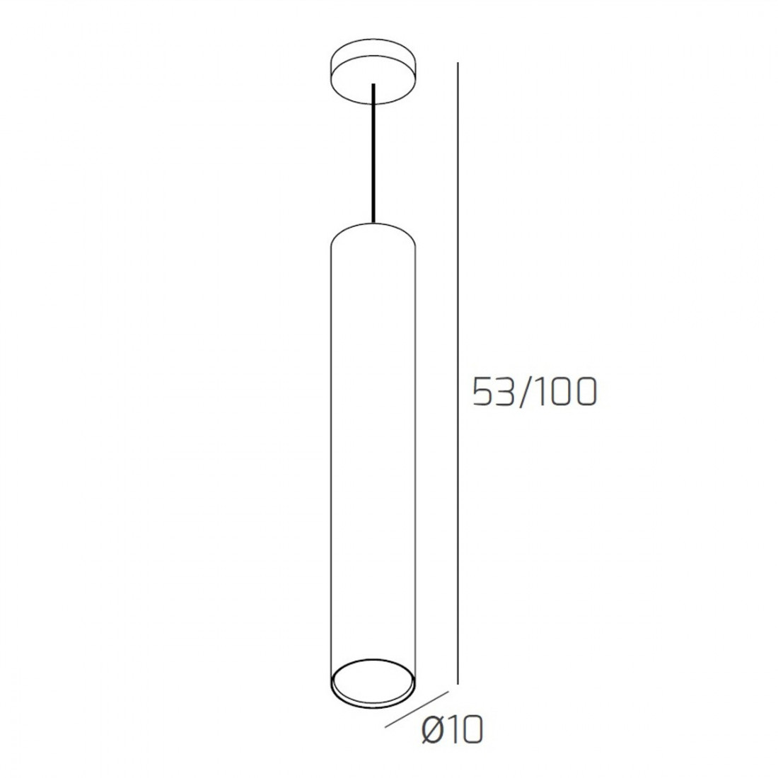 Sospensione SHAPE 1143 S50 Top Light