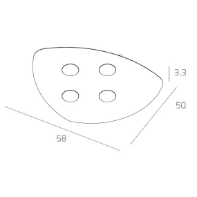 Plafonnier Top Light SHAPE...