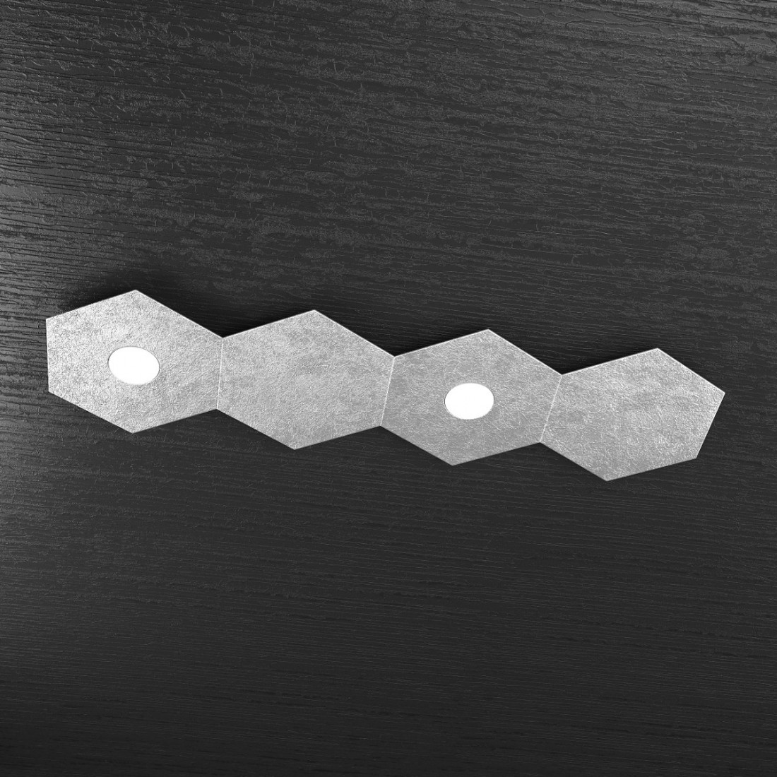 Plafonnier TP-HEXAGON 1142 2L2D GX53 LED applique murale hexagonale en métal plafond multi-lumière intérieur moderne