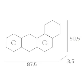 Deckenleuchte TP-HEXAGON...