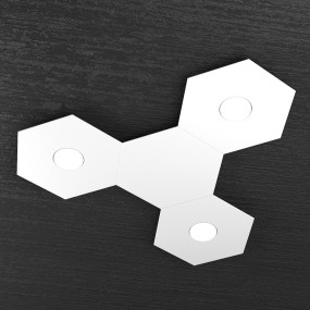 Plafonnier TP-HEXAGON 1142 3L A3 GX53 LED applique murale hexagonale en métal plafond intérieur moderne