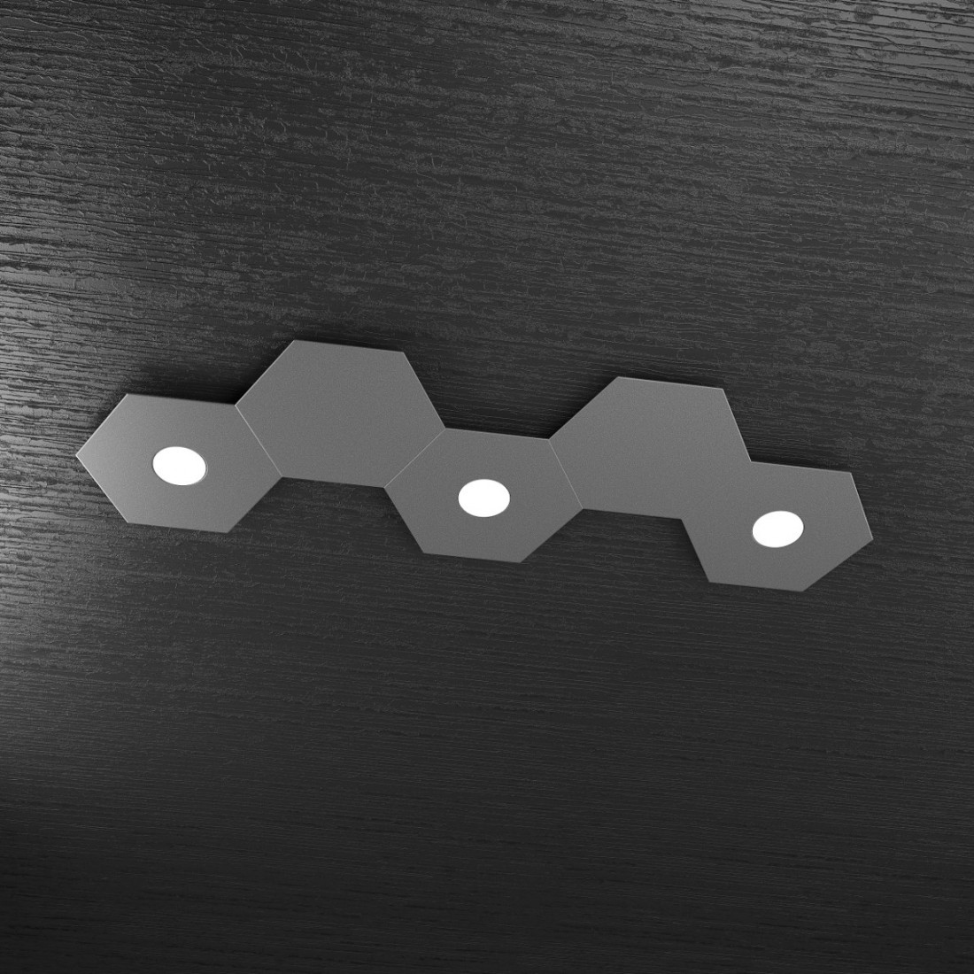 Plafonnier TP-HEXAGON 1142 3L2D A2 GX53 LED lampe hexagonale en métal plafond mural intérieur moderne