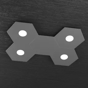 Plafonnier TP-HEXAGON 1142 4L1D GX53 LED applique murale hexagonale en métal plafond intérieur moderne