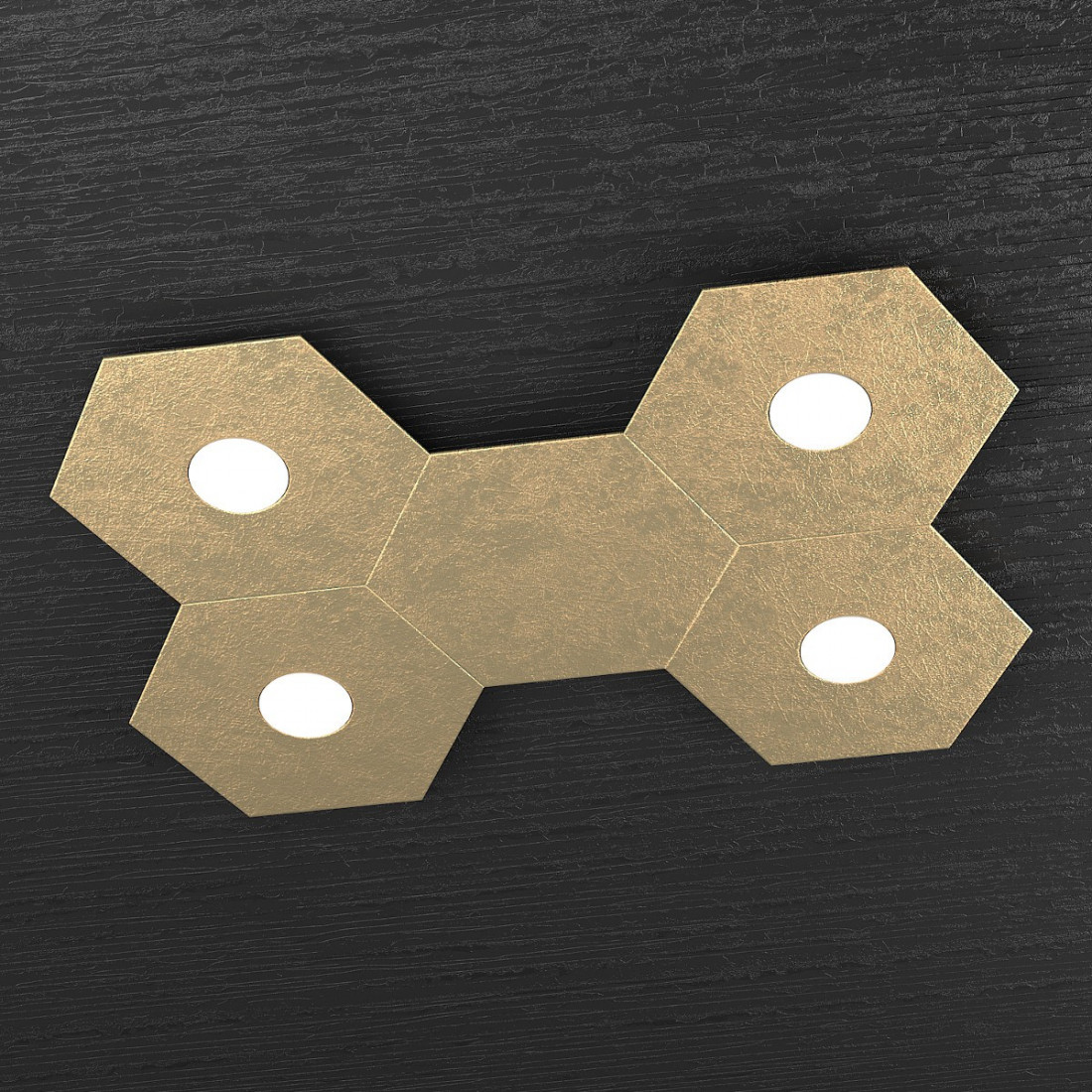 Plafonnier TP-HEXAGON 1142 4L1D GX53 LED applique murale hexagonale en métal plafond intérieur moderne