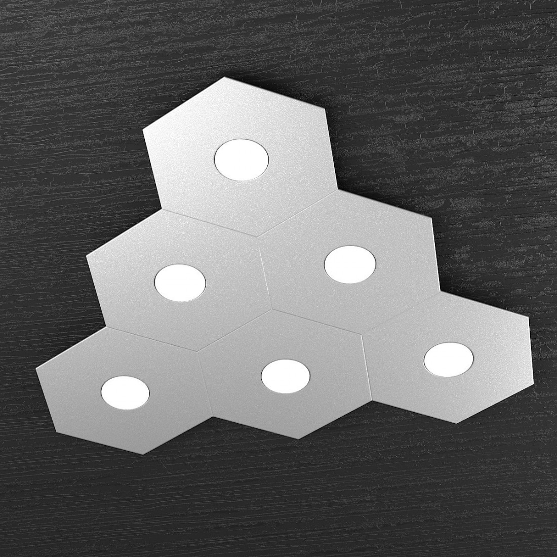 Plafonnier TP-HEXAGON 1142 6L A4 GX53 LED applique murale hexagonale en métal plafond intérieur moderne