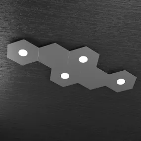 TP-HEXAGON plafonnier 1142 4L2D A2 GX53 LED applique murale hexagonale en métal plafond intérieur moderne