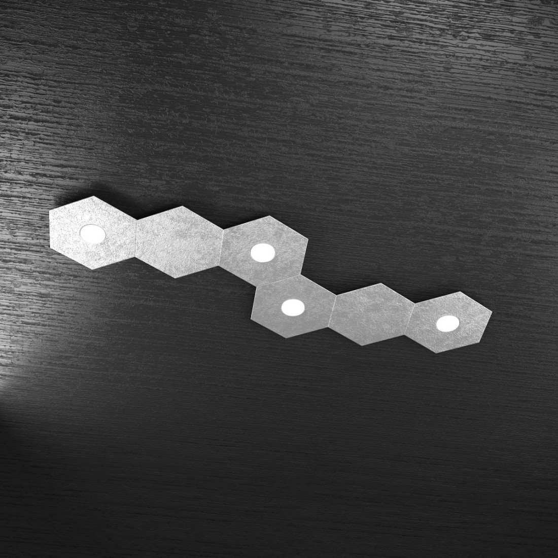 Plafonnier TP-HEXAGON 1142 4L2D A3 GX53 LED lampe hexagonale en métal plafond mural intérieur moderne