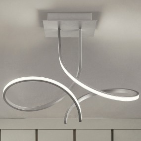 Plafoniera FB-SCIA 2127 PL50 46W LED 4800 LM metallo lampada soffitto moderna