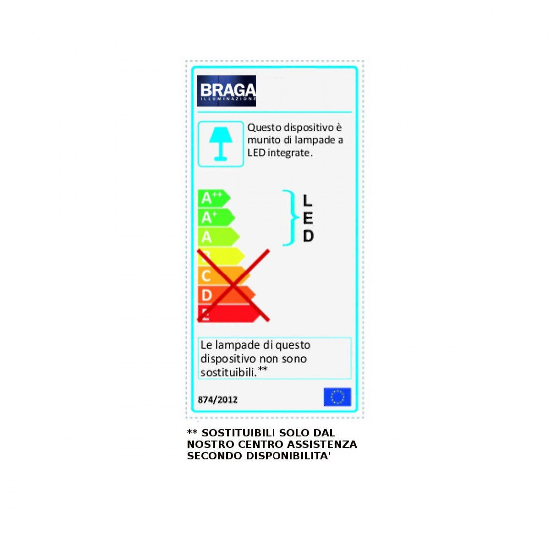 Abat-jour SCIA 2127 L Fratelli Braga