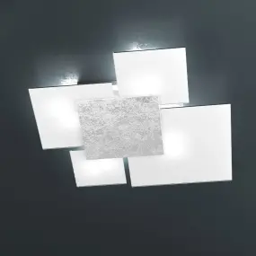 Plafonnier TP-UPGRADE 1148 70 E27 LED vitrail décoré lampe artisanale plafond mural carré intérieur moderne