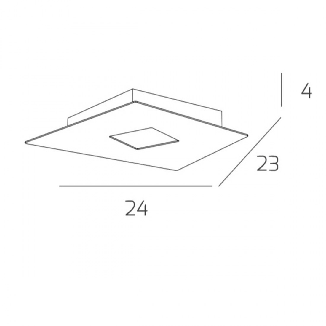 Applique NOTE 1140 1 Top Light